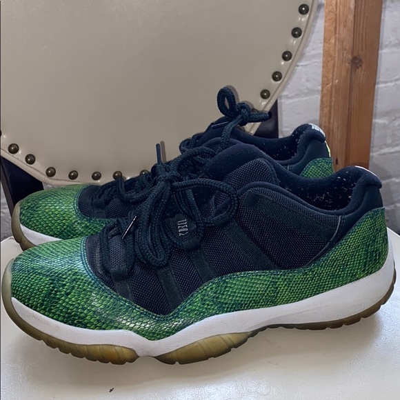 Jordan Other - 🔥Jordan 11 Retro Low Green Snakeskin🔥